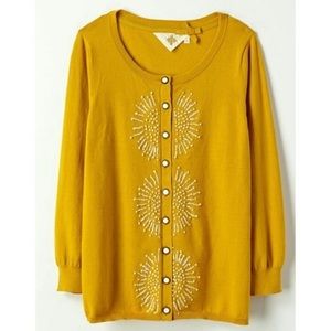 Anthropologie French Knot Cardigan